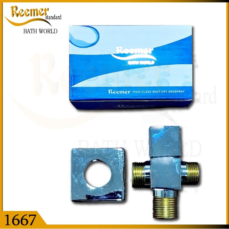 ANGLE VALVE 2 WAY SQ HEAVY (1667)